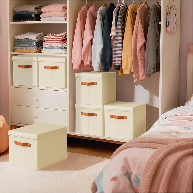 Homsorout Storage Bins with Lids - Image 7