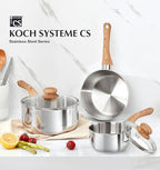 KOCH SYSTEME CS Stainless Steel Saucepan, 1 Quart Saucepan - Image 6