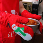 Oven Mitts and Potholders BBQ Gloves-Oven Mitts and Pot Holders - Image 3