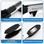5-Pack Silicone Tongs for Cooking, Maywe Tanso 4PCS 13-Inch Kitchen Tongs - Image 7