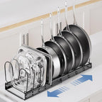 ORDORA Pots and Pans Organizer under Cabinet - Image 2