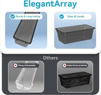 ElegantArray 12-Piece Drawer Organizer Set, 4 Sizes Versatile Plastic Vanity - Image 4