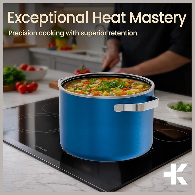Bakken 8.5 Quart Ceramic Coated Stock Pot - Image 9