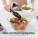 600ºF Heat Resistant Kitchen Tong: U-Taste 7 inch Silicone Cooking Tong - Image 8