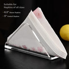Acrylic Standing Triangle Paper Napkin Holder - Image 5