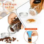 DkOvn 6pcs Glass Spice Jars, 4oz Empty Spice Jars - Image 3