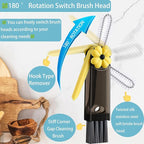 3 in 1 Cup Lid Gap Cleaning Brush, Cup Lid Brush, Home Kitchen Crevice Brush - Image 3