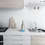 AUMIO 2 Pack Soap Dispenser Stainless Steel Case Glass Liner Hand Pump Dispenser - Image 9