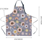 2 Pack Floral Apron for Women - Image 2