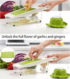 NACOLUS Cheese Grater with Container, 5 In 1 Mandoline Slicer - Image 7