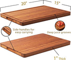 Allsum XL Cutting Board for Kitchen, 20x15" Extra Large, Cheese Board, Durable - Image 6
