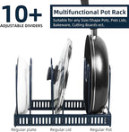 ROOHUA Expandable Pot and Pan Organizer - Image 3