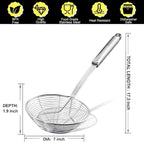 Anaeat Stainless Steel Spider Strainer Skimmer - Image 6