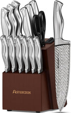 Astercook Knife Set, 15-Piece Kitchen Knife Set - Image 8