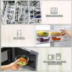 24-Piece Glass Food Storage Containers - Image 4