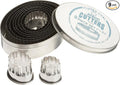 Ateco Fluted Edge Oval Cutters in Graduated Sizes, Stainless Steel by Ateco