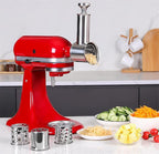 Stainless Steel Slicer Shredder Attachment - Image 9