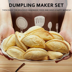 6 Inch Empanada Maker Press, Extra Large Dumpling Maker Set - Image 5