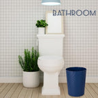 UUJOLY Plastic Small Trash Can Wastebasket, Garbage Container Basket - Image 2