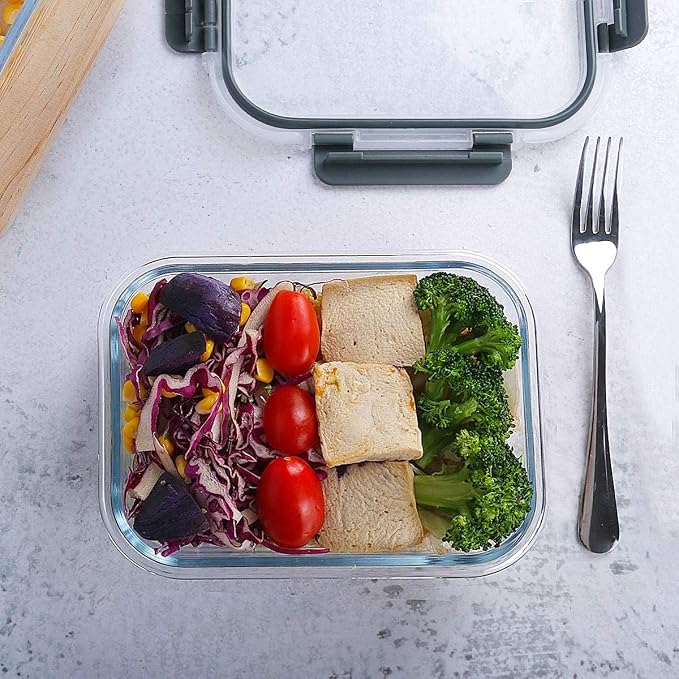 Glass Meal Prep Containers - Image 5