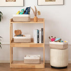 OIAHOMY 4 Pack Storage Baskets for Organizing, Small Bins for Shelves, Cute - Image 6