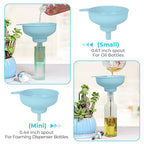 Wide Mouth Kitchen Funnel, Food Grade Plastic Cooking Canning Funnel - Image 3