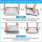 Collapsible Dish Drying Rack - Image 7