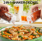 AISIPRIN Glass Spice Jars with 398 Labels-4oz 24 Pcs, Round Seasoning Jars with - Image 5
