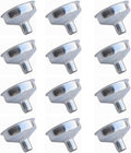 12 Pcs Stainless Steel Mini Funnels 1.25 Inch by Yansanido