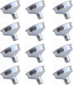 12 Pcs Stainless Steel Mini Funnels 1.25 Inch by Yansanido