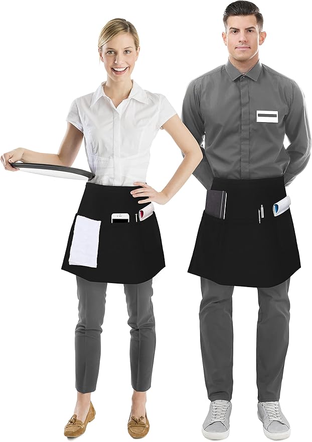 Utopia Wear 12 Pack Server Aprons - Image 2