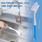 Hsei 30 Pcs Blue Kitchen Scrub Dish Brush Bulk - Image 2