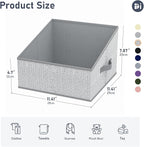 DIMJ Closet Storage Bins 10 Pack - Image 2