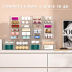 ARSTPEOE 30 Drawers, Acrylic Desk Makeup Organizer, Plastic Drawers Organizer - Image 6