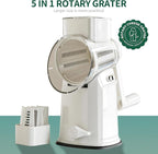The CoveCarol rotary cheese grater comes - Image 6