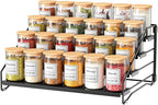RCHYFEED Spice Rack Organizer for Cabinet Pantry, 4 Tier Spice Rack Countertop by RCHYFEED