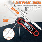 Instant Read Meat Thermometer for Grill and Cooking, Fast & Precise Digital - Image 4