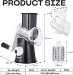 Rotary Cheese Grater Hand Crank - Image 5
