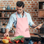 15 Pcs Adult Aprons Bulk with Pockets Adjustable Bib Chef Apron - Image 7