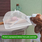 Pop-up Picnic Food Tent Covers, 17x17Inch Foldable Mesh Screen Food Covers - Image 5