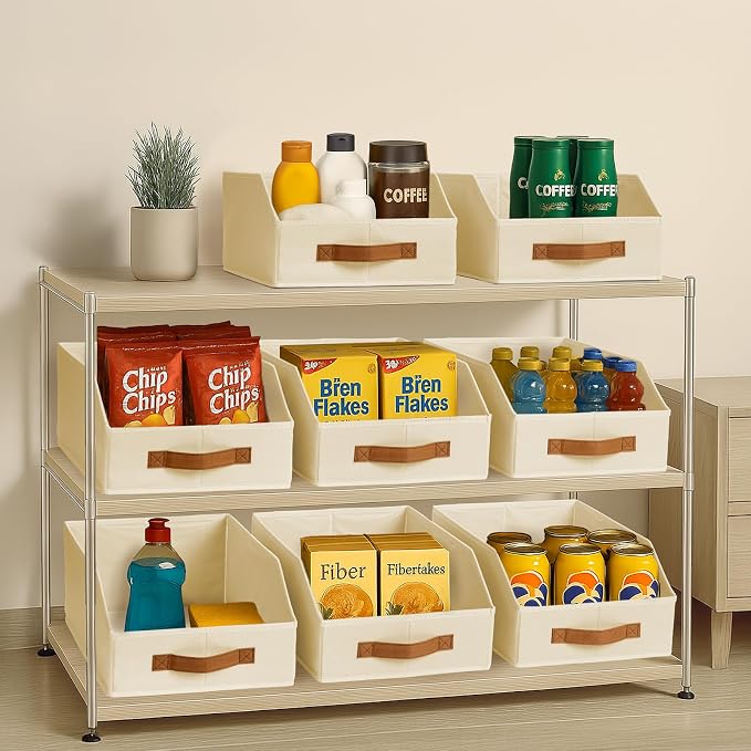 Homsorout Fabric Storage Bins for Organizing - Image 9