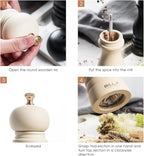 Salt and Pepper Grinder Pepper Mill Grinder Pepper Grinders Shakers Salt Mill - Image 6