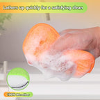 GLIMGLINT 12Pack Dish Sponges Kitchen, Non-Scratch Microfiber Sponges - Image 4