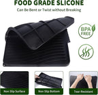 Silicone Dish Drying Mat 16x13, Food-Grade Silicone, Easy Clean Pad - Image 3