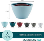 Rachael Ray Tools and Gadgets Nesting/Stackable Measuring Cups Set, 6 Piece - Image 2