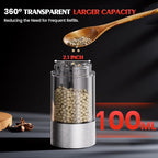 Electric Salt and Pepper Grinder- Automatic Battery Pepper Mill Shakers Kitchen - Image 4