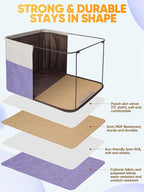 BALEINE 3 Pack Fabric Closet Storage Bins - Image 3