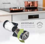 Kamenstein 5117018 One-Handed 2-in-a-1 Dual Salt and Pepper Grinder - Image 4