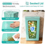BestOffice 13 Gallon Trash Can Plastic Kitchen Trash Can Automatic Touch Free - Image 5