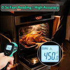 Infrared Thermometer Gun, -58℉~1022℉| Digital Laser Temperature Gun - Image 3